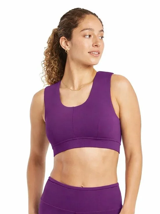 OISELLE The Flyout Bra Purple Size 4 - Picture 3 of 5